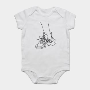 Sneakers Baby Bodysuit